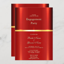 Einfache Rote Verlobung