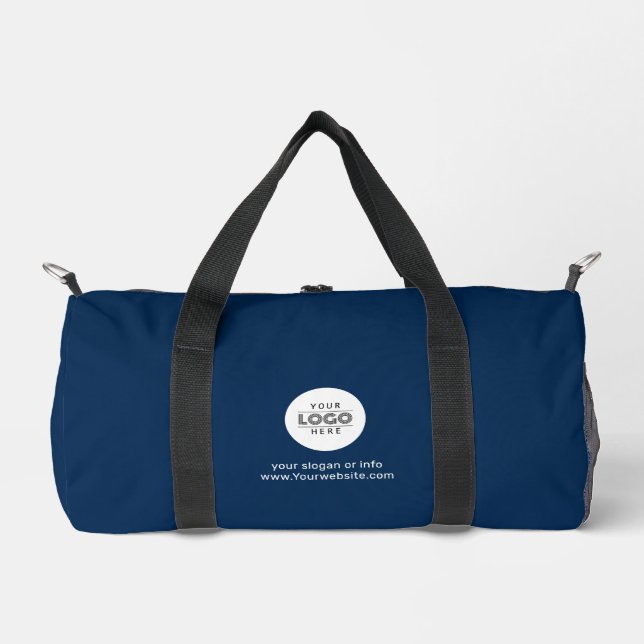 Einfache, runde, benutzerfreundliche Firmenlogos Duffle Bag (Vorderseite)