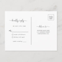 Einfache Rustikale Kraft Brown UAWG Postkarte