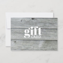 Einfache rustikale, weiße Schönheit, Geschenkgutsc