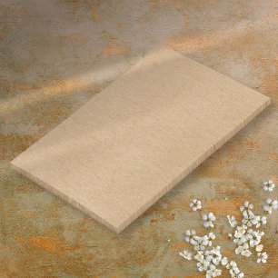 Einfache Rustikalkraft Boho Post-it Klebezettel