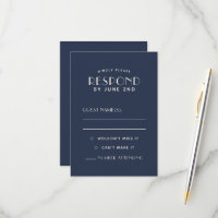 Einfache, saubere Minimal-Ecru-Hochzeitkarten