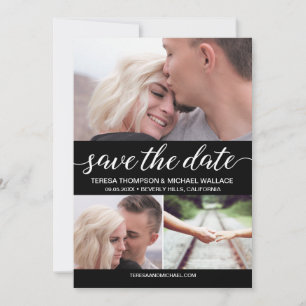 Einfache Save the Date-Fotos für benutzerdefiniert Date