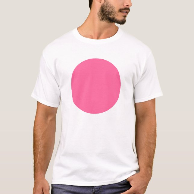 Einfache Schaltung - tiefrosa T-Shirt (Vorderseite)