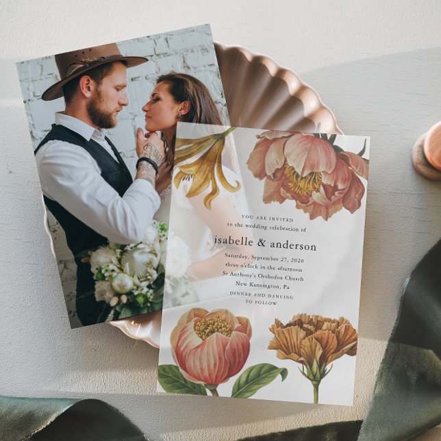 Einfache, schicke, rustikale Blumenhochzeit (Von Creator hochgeladen)