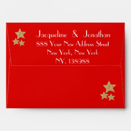 Einfache schicke Schrift elegante Rote Hochzeit Ei