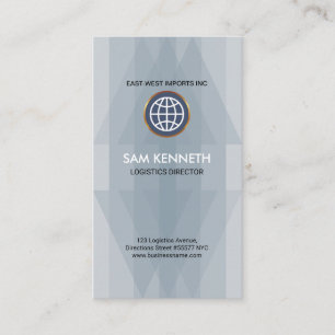 Einfache schlichte elegante zweischneidige visitenkarte