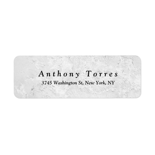 Einfache Schlichte klassische Elegante Grau Wall T (Vorne)