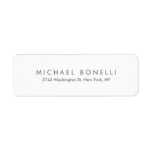 Einfache Schlichte Minimalistische Elegant Moderne