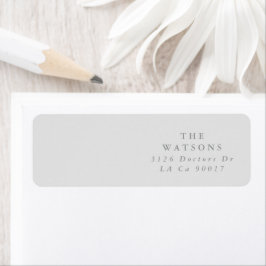Einfache Schlichte Moderne Ultimate Gray Wedding-A