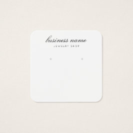 Einfache Schmuckkarte für den Ofen