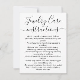 Einfache Schmuckkarte für Schwarz-weiße Skripte Mitteilungskarte