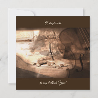 Einfache schöne danken Ihnen zu merken Dankeskarte