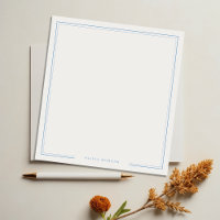 Einfache Schreibarbeit an blauen Grenznamen