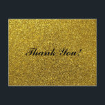 Einfache Schrift - Hochzeit goldenen Glitzer Viele Postkarte<br><div class="desc">Einfaches Skript - Hochzeit golden Glitzer Dankeschön Karte. Fügen Sie Ihre persönliche Dankeschön-Nachricht auf der Rückseite hinzu oder verließ sie leer und schreiben Sie Ihre Nachricht persönlich.</div>