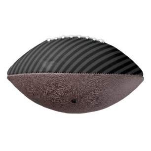 Einfache schwarz-schwarz-schmale Diagonalstreifen Football