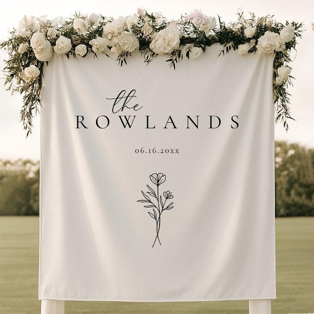 Einfache Schwarz-Weiß-Bezeichnung für Sweetheart T Wandteppich (Von Creator hochgeladen)