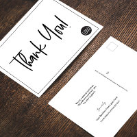 Einfache Schwarz-weiße Firmenlogos - ganz nach Ihr