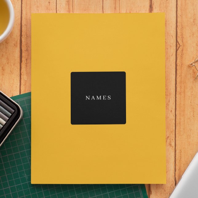 Einfache schwarze Benutzerdefiniert Hinzufügen ein Aufkleber (Von Creator hochgeladen)