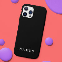 Einfache schwarze Benutzerdefiniert Hinzufügen ein