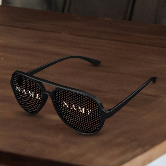 Einfache schwarze Benutzerdefiniert Hinzufügen ein Partybrille (Von Creator hochgeladen)