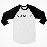 Einfache schwarze Benutzerdefiniert Hinzufügen ein T-Shirt<br><div class="desc">Einfache schwarze Benutzerdefiniert Fügen Sie Ihren Namen Elegant Design für jedermann.</div>