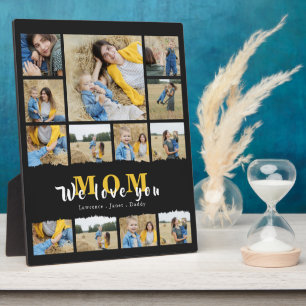 Einfache Schwarze Oma Mama Foto Collections Mütter Fotoplatte