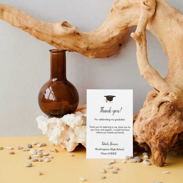 Einfache Script-Abschluss Dankeschön-Nachricht Dankeskarte (Von Creator hochgeladen)