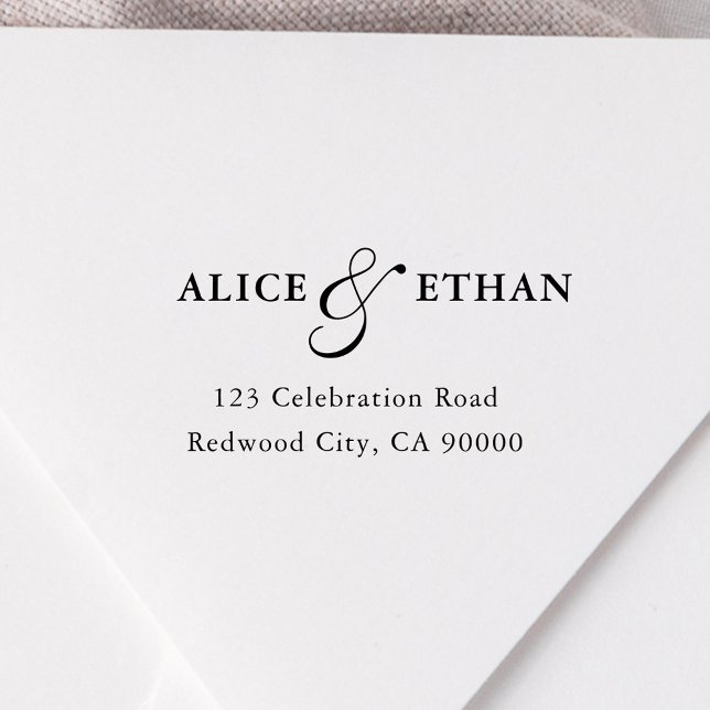 Einfache Script-Ampersand-Rücksendeadresse Permastempel (Von Creator hochgeladen)