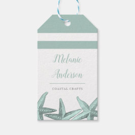 Einfache Seaglass Wasserfarbe Seeküstenhandwerk Geschenkanhänger