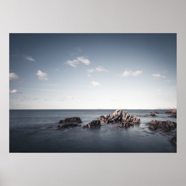 Einfache Seascape Poster (Vorne)
