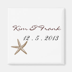 Einfache Seesterne Magnet