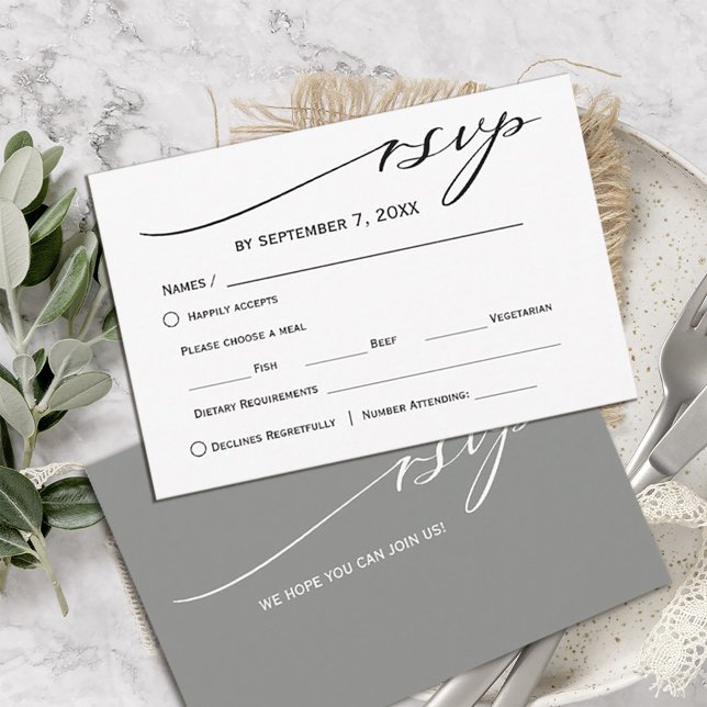 Einfache Seite Grün und Weiß RSVP Karte (#sagegreen #sagegreenwedding#rsvp #sagegreenweddinginvitations#InstantDownload #Rustic#modernwedding)