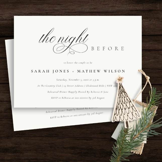 Einfache Skriptabend Schwarz-weiß vor Einladung (Von Creator hochgeladen)