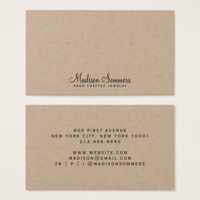 Einfache Skriptbezeichnung Kraft für die Erstellun (Vorne & Hinten)