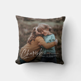 Einfache SkriptTschersche Jederzeit Foto Kissen