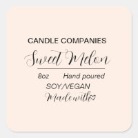 Einfache Soft Vegan Candle Maker Business