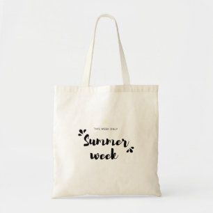 Einfache Sommer-Themen-Tasche Tragetasche