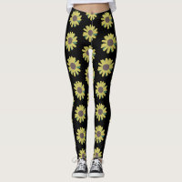 Einfache Sonnenblume Botanisches Yoga-Muster