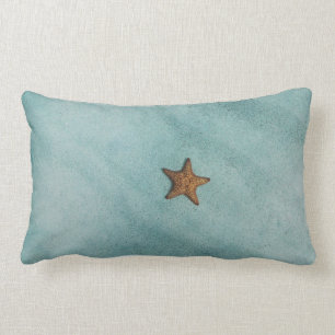 Einfache Starfish am Beach Foto Lendenkissen