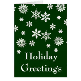 Einfache, stilvolle und moderne Weihnachtskarte