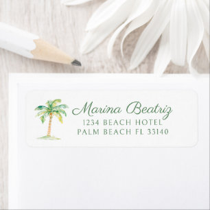 Einfache Strandadresse des Green Palm Tree Beach C