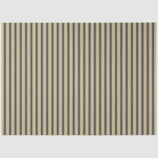 Einfache Streifen Muster Gold Schwarz Geometrisch Seidenpapier