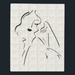 Einfache Studie - Skizze einer Frau Puzzle<br><div class="desc">Einfache Studie II von Victoria Borges. | 139038GG</div>