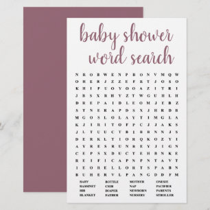 Einfache Suche nach Baby Word Taupe Wüste Rose G