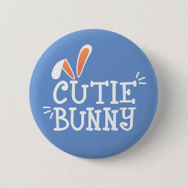 Einfache Süsse Bunny Oaster Typografie | Schaltflä Button