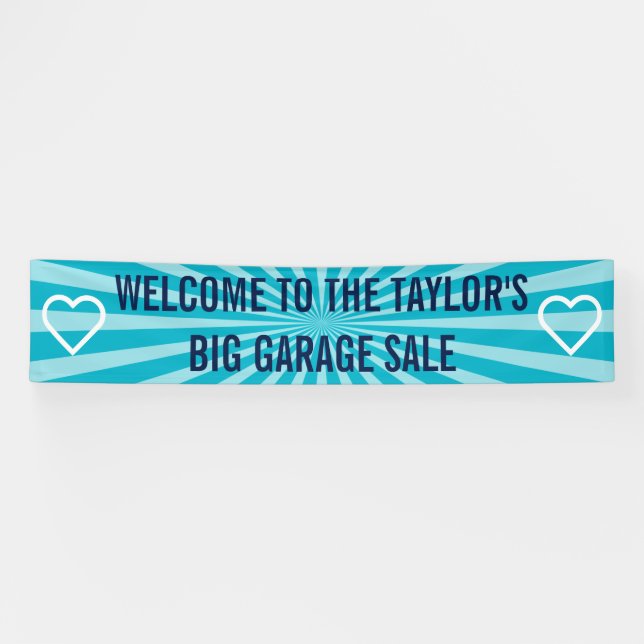 Einfache Symbole - HÖREN + Ihr Text & Ideen Banner (Horizontal)