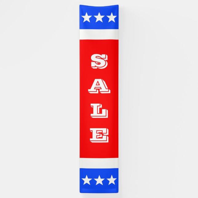 Einfache Symbole - volle Sterne + Ihr Text & Ideen Banner (Vertikal)