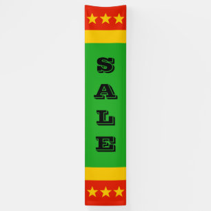 Einfache Symbole - volle Sterne + Ihr Text & Ideen Banner