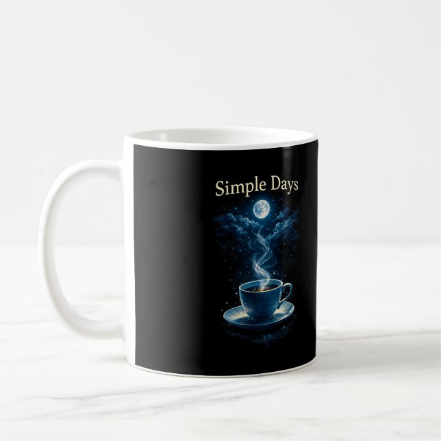 Einfache Tage Kaffeetasse (Links)